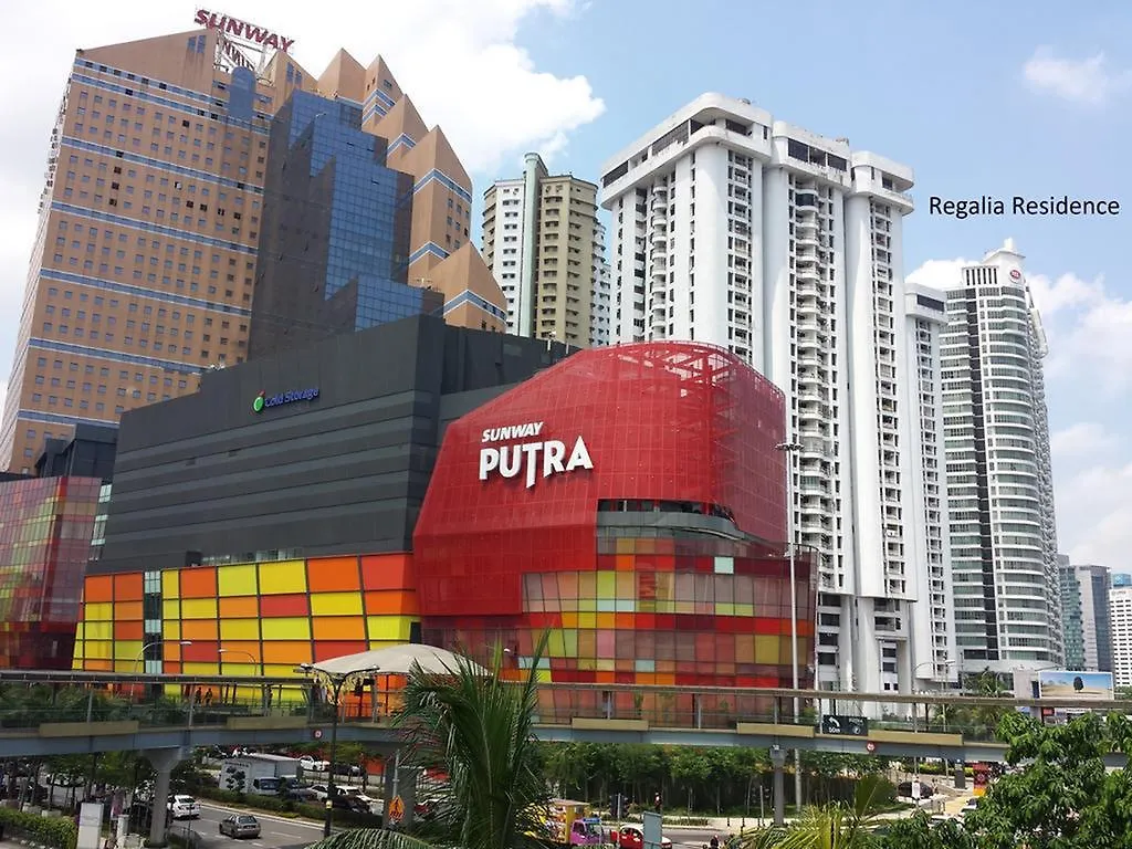 Breathtaking Klcc View @ Regalia Residence Kuala Lumpur Maleisië