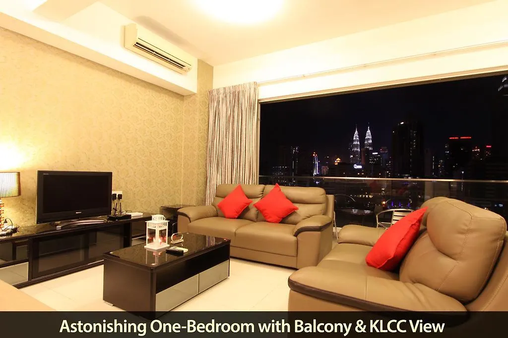 Breathtaking Klcc View @ Regalia Residence Kuala Lumpur Appartement