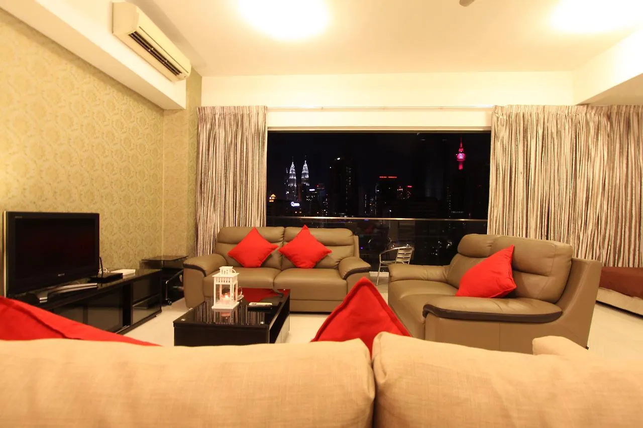 Appartement Breathtaking Klcc View @ Regalia Residence Kuala Lumpur Maleisië