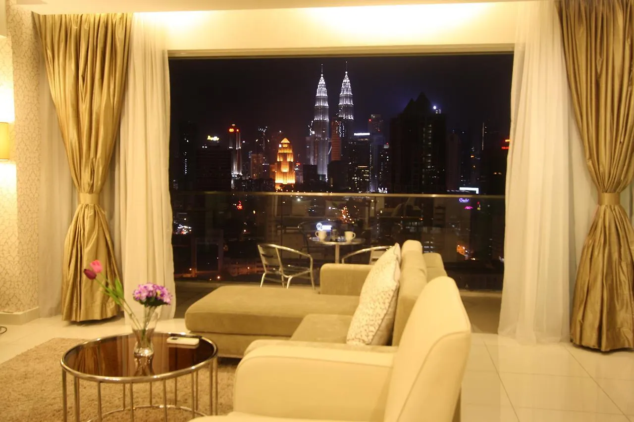 Breathtaking Klcc View @ Regalia Residence Kuala Lumpur 0*,  Maleisië